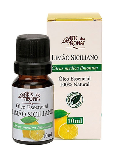 oleo essencial limao siciliano 10 ml aromaterapia bem-estar qualidade de vida eco-friendly usenatureza