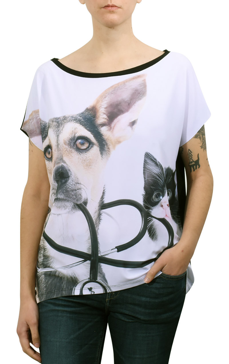 camiseta-desenho-gato-cachorro-clinica-veterinaria-usenatureza