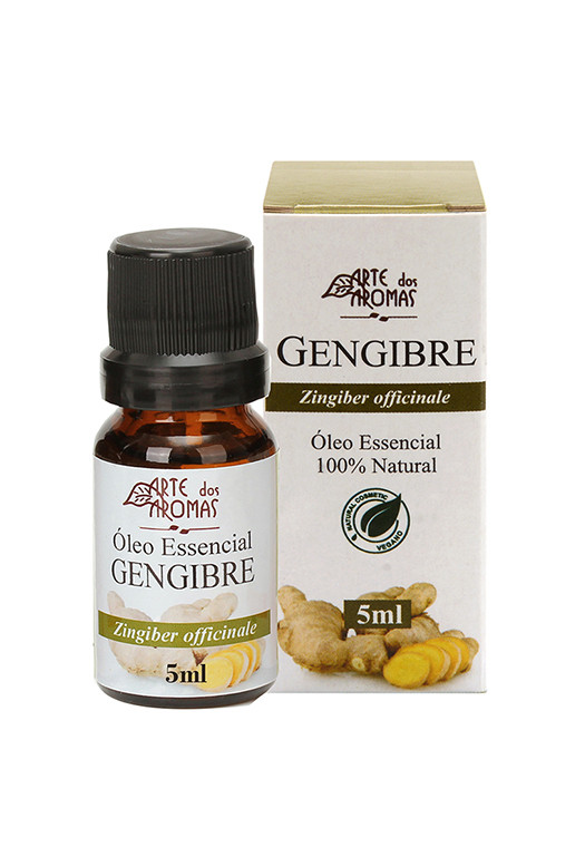 oleo essencial gengibre 5 ml aromaterapia generoso inspira usenatureza