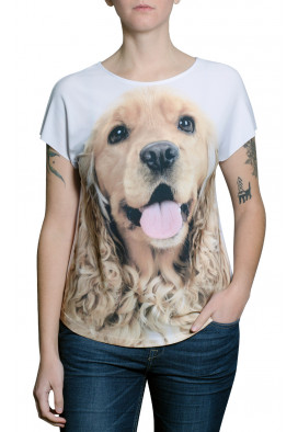 camiseta-desenho-cachorro-raca-cocker-marrom