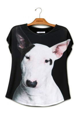 Camiseta Premium Evase Bull Terrier