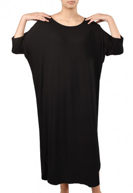 Vestido Midi Agave Negro Granada 